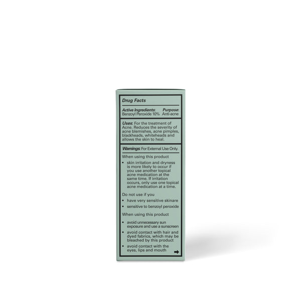 Benzoyl Peroxide Acne Treatment Lotion 10%