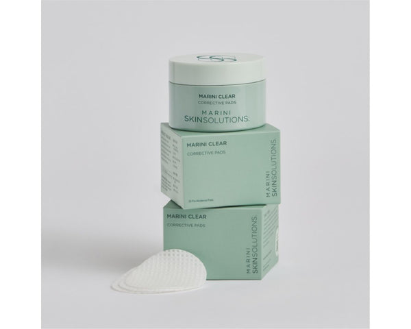 Marini Clear Multi-Acid Corrective Pads (Qty: 30 Pads)