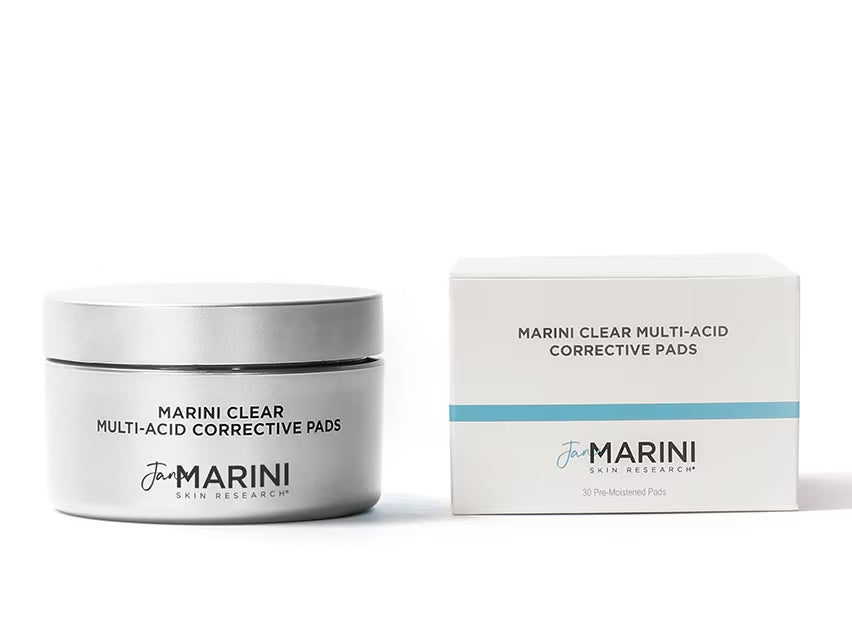 Marini Clear Multi-Acid Corrective Pads (Qty: 30 Pads)